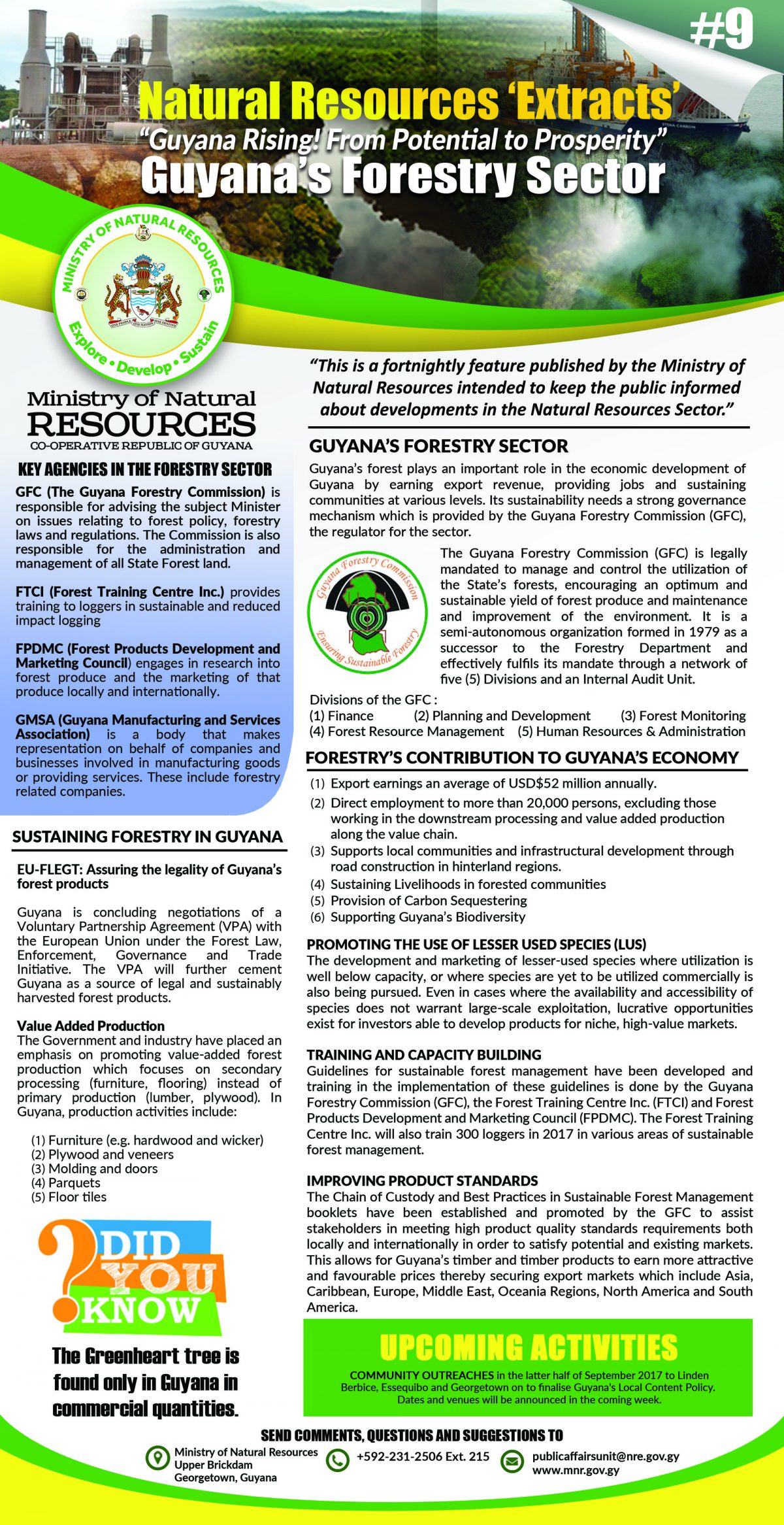 NATURAL RESOURCES 'EXTRACTS' - ISSUE #9 - Ministry of Natural Resources