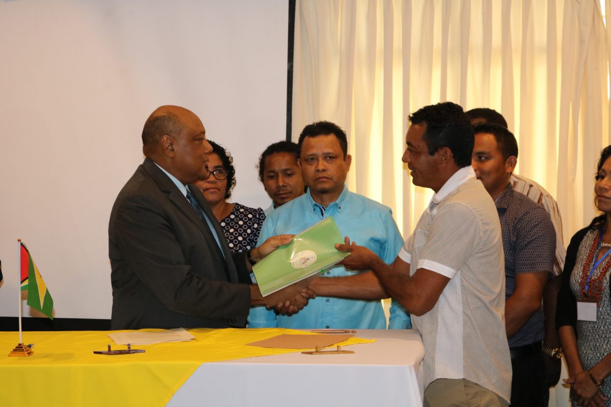 Ministry of Natural Resources signs Memoranda of Understanding with