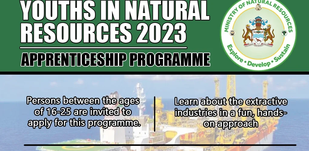 Youths in Natural Resources Apprenticeship Programme 2023
